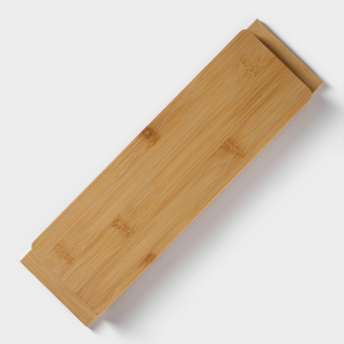 Набор банок фарфоровых для сыпучих продуктов на бамбуковой подставке BellaTenero &laquo;Тюльпан&raquo;, 7 предметов: 3 банки 300 мл, 3 ложки, подставка, керамические, цвет белый