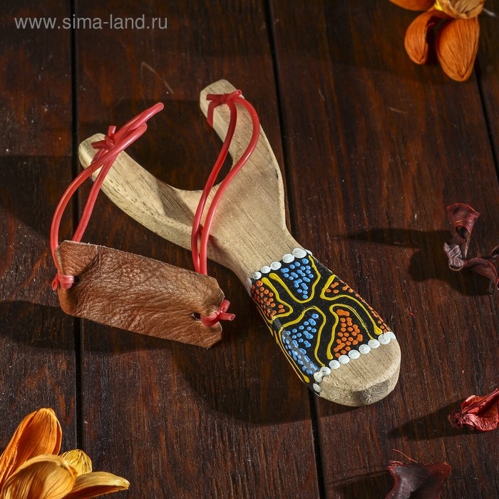 Сувенир дерево "Рогатка" 18х8х1 см МИКС