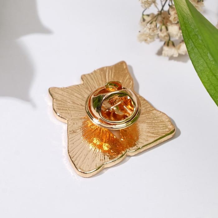 Значок &laquo;Котики&raquo;, цвет чёрно-белый в золоте