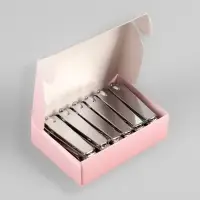 Кусачки книпсер маникюрные, с пилкой, 5.5 см, в коробке