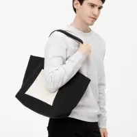 Шопер Shophop, черный с неокрашенным