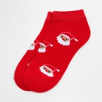 Носки новогодние женские KAFTAN "Santa" размер 36-39 (23-25 см) Носки новогодние женские KAFTAN "Santa" размер 36-39 (23-25 см)
