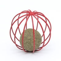 Шарик для кошек из прессованной кошачьей "Мята в шаре"