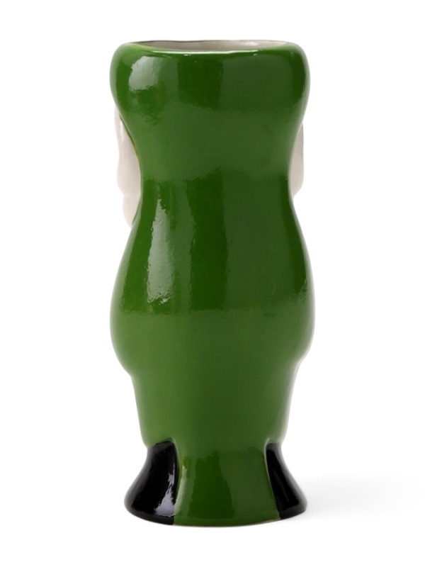 Стакан для коктейлей "Тики", зеленый попугай, керамика