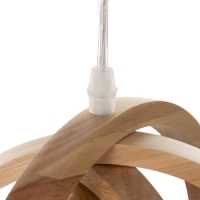 Светильник BayerLux ЭКО "Лика" 1х40Вт Е27 коричневый 25х25х100см