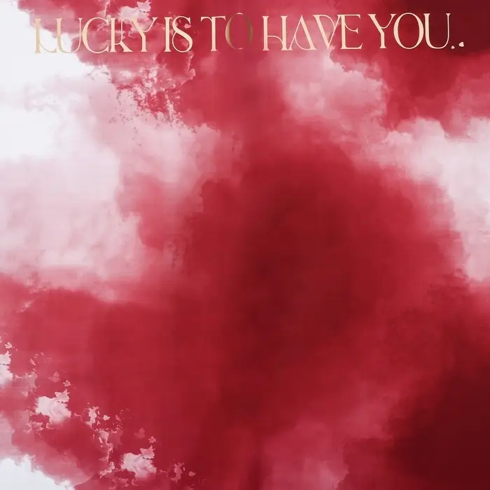 Пленка для цветов матовая, &laquo;Акварель&raquo;, 57&times;57 см, винный