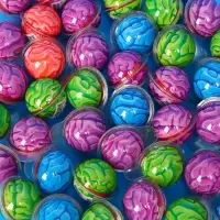 Жевательная резинка с кислой начинкой &laquo;Дуй пузырь!&raquo;, мозг, 10 г