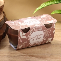 Набор свечей "SCENTED CANDLE" 100 гр, сидр+шалфей