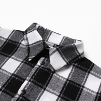 Рубашка для мальчика в клетку KAFTAN, р. 32 (110-116 см) Рубашка для мальчика в клетку KAFTAN, р. 32 (110-116 см)