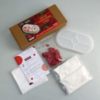 Набор для создания поддона из гипса с сухоцветами &laquo;Овал&raquo;