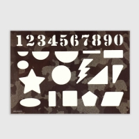 Подарочный набор блокнот-раскраска, трафарет, наклейки и восковые мелки &laquo;Футбол&raquo;