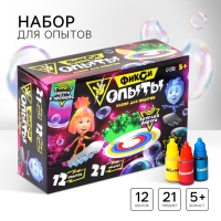Набор для опытов &laquo;Фиксиопыты. Большой набор&raquo;, 12 опытов, Фиксики, Симка и Нолик