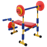 Детская скамья для жима со штангой ONLYTOP Детская скамья для жима со штангой ONLYTOP