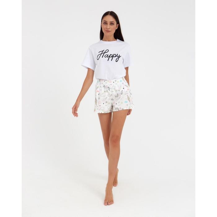 Шорты женские KAFTAN Шорты женские KAFTAN "Unicorn", р. 40-42, белый