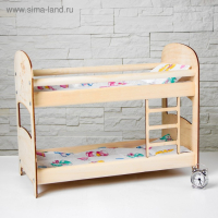 Кроватка классическая №3 «2-х ярусная», с постельным бельём Кроватка классическая №3 «2-х ярусная», с постельным бельём