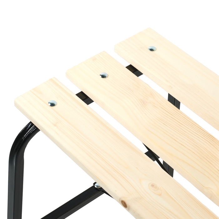 Лавочка садовая 46 х 79 х 45,4 см, основание труба 20 х 20 х 0,7 мм, до 180 кг Лавочка садовая 46 х 79 х 45,4 см, основание труба 20 х 20 х 0,7 мм, до 180 кг