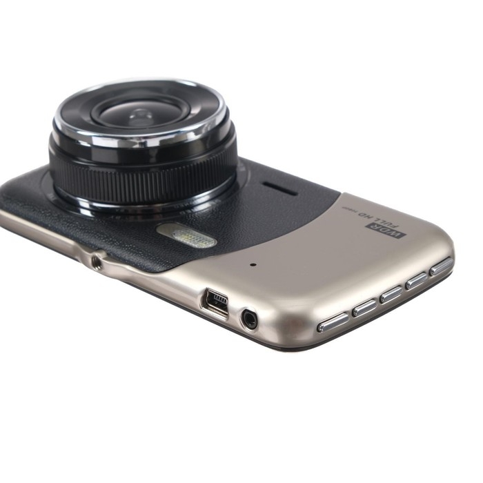 Видеорегистратор Cartage, 2 камеры, HD 1080P, TFT 4.0, обзор 120&deg;