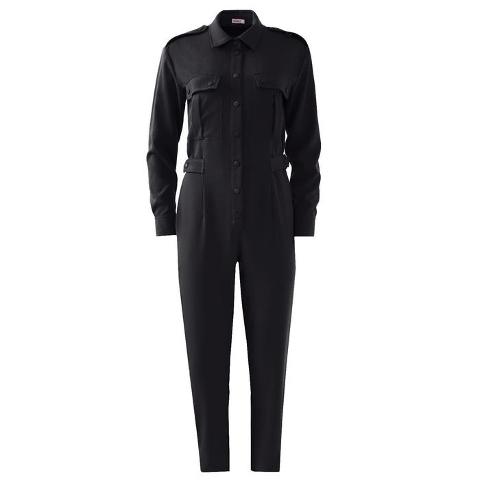 Комбинезон женский MINAKU: Casual Collection, цвет чёрный, размер 50 Комбинезон женский MINAKU: Casual Collection, цвет чёрный, размер 50