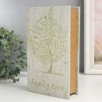 Сейф-книга дерево кожзам "Древо семьи" 21х13х5 см Сейф-книга дерево кожзам "Древо семьи" 21х13х5 см