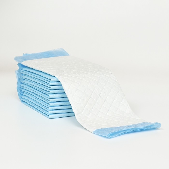 Пелёнки впитывающие, целлюлозные 60 х 90 см (10 штук в упаковке)