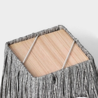 Кашпо для цветов плетёное &laquo;Луция&raquo;, 16&times;16&times;15 см, квадрат, цвет серый