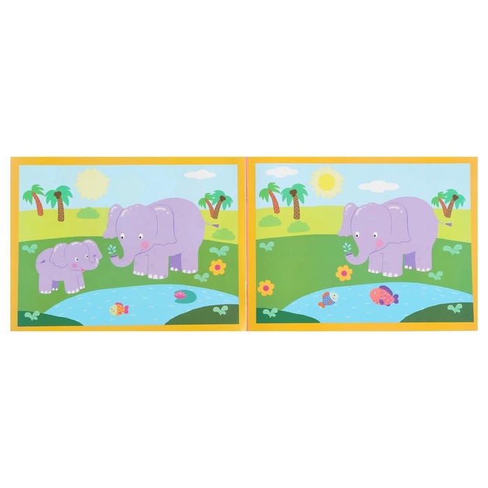 Книжка с наклейками &laquo;Зоопарк&raquo;