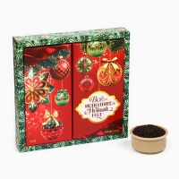 Новый год! Подарочный набор: шоколад, 70 г., чай чёрный со вкусом: Зимняя вишня, 20 г., &laquo;Всё исполнит Новый год&raquo;