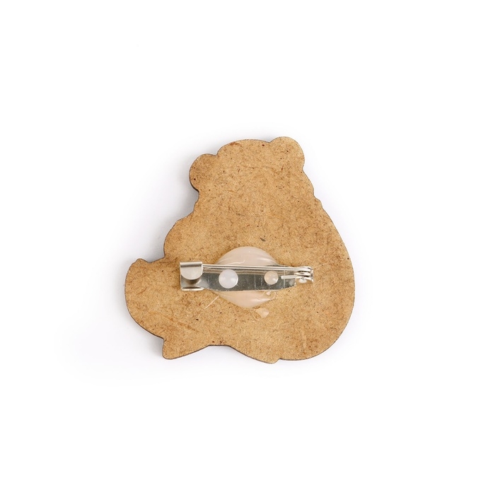 Значок новогодний &laquo;Новый год: Путеводная звезда&raquo;, 4,5 х 4,4 см