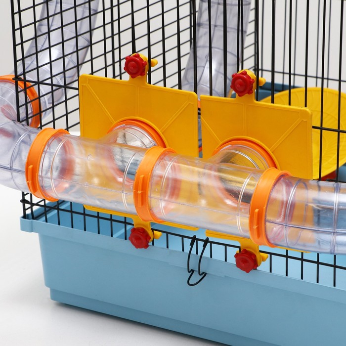 Клетка для грызунов Клетка для грызунов "Хома 3", 50 x 37 x 42 см, микс цветов