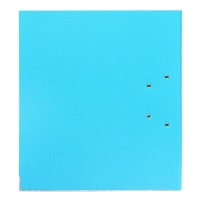 Папка-регистратор А4, 75 мм, Calligrata, ПВХ, тиснение "лен", металлическая окантовка, карман на корешок, собранная, голубая, микс Папка-регистратор А4, 75 мм, Calligrata, ПВХ, тиснение "лен", металлическая окантовка, карман на корешок, собранная, голубая, микс