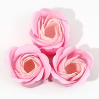 Мыло лепестковое &laquo;Самой нежной на свете&raquo;, 3 х 11 г, аромат цветочный, ЧИСТОЕ СЧАСТЬЕ