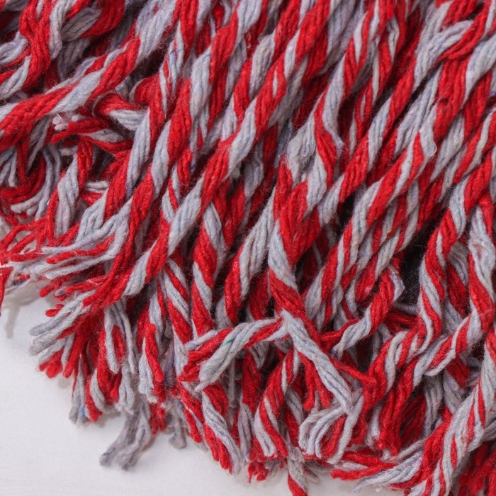 Насадка для швабры верёвочная Доляна, хлопок, 31&times;10&times;6,5, цвет МИКС