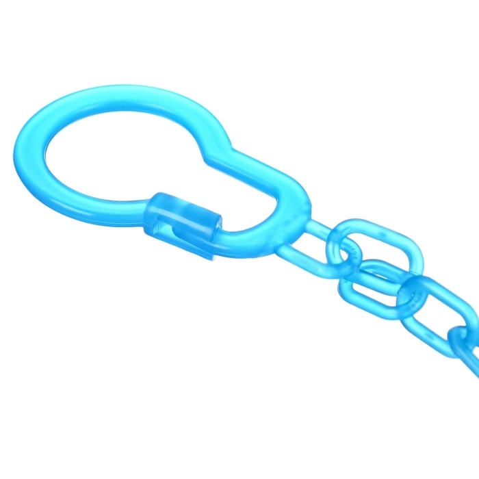 Соска - пустышка силиконовая классическая, от 6 мес.,с колпачком + держатель &laquo;Зайка&raquo;, цвет голубой