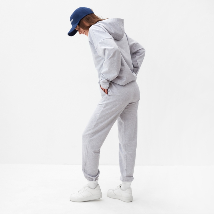 Спортивный костюм женский (толстовка и брюки) MIST, размер 48-50, цвет серый Спортивный костюм женский (толстовка и брюки) MIST, размер 48-50, цвет серый