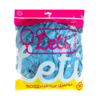 Шар латексный 12" &laquo;Хром&raquo;, металл, набор 100 шт., цвет синий