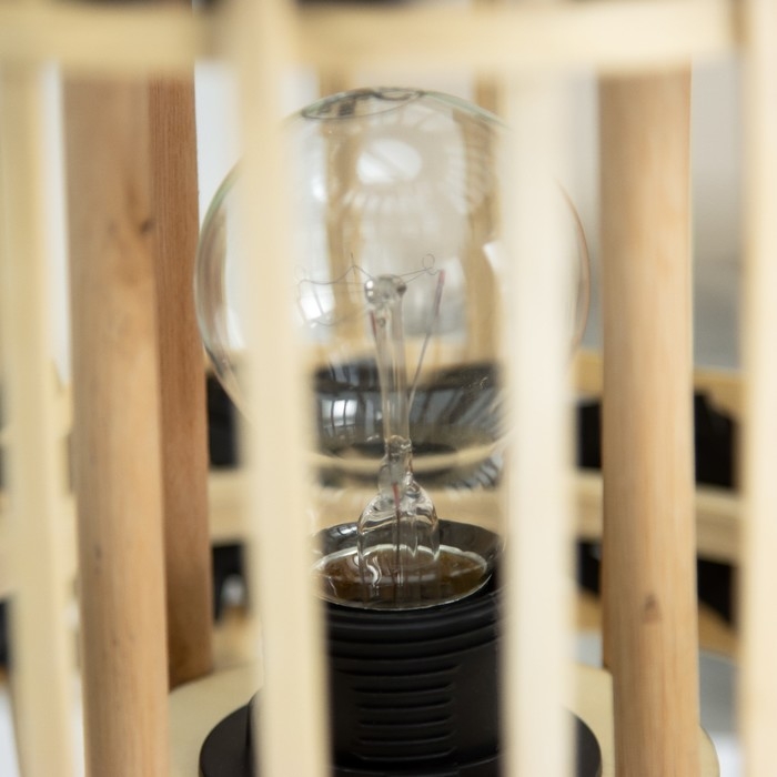 Настольная лампа "Кайда" 15Вт 23,5х23,5х32,5 см RISALUX