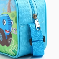 Сумочка детская 19.5*14.5*7см, Синий трактор Сумочка детская 19.5*14.5*7см, Синий трактор