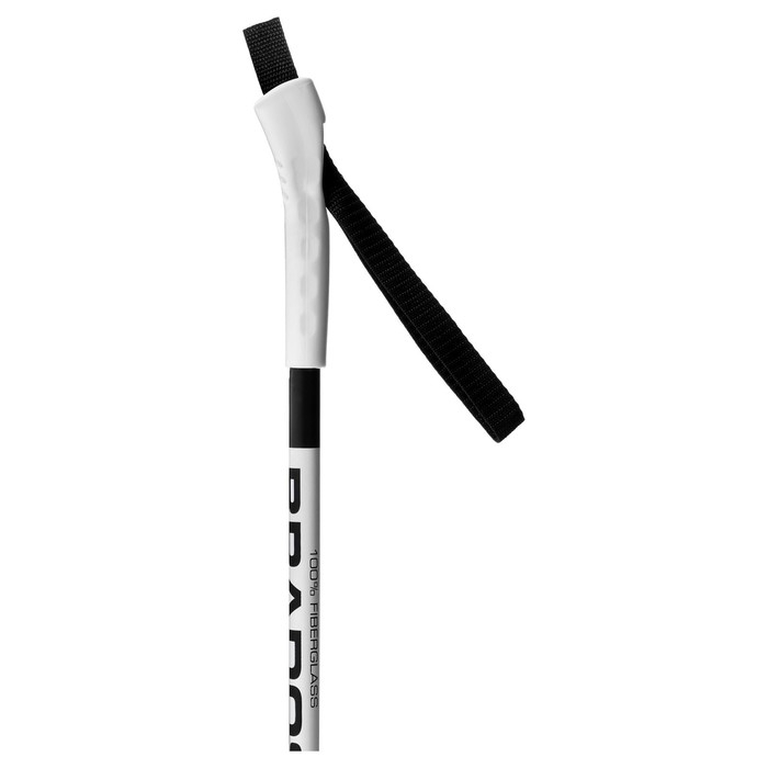 Палки лыжные стеклопластиковые, длина 95 см, цвета МИКС