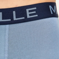 Набор мужских трусов боксеры (2 шт), цвет туманно -голубой, размер 48 (M)