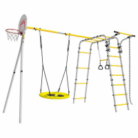 Детский спортивный комплекс уличный &laquo;Акробат 2&raquo;, качели гнездо
