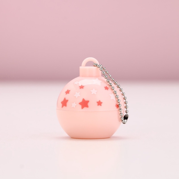 Бальзам для губ новогодний &laquo;Снежинки&raquo;, 3.5 г, аромат ванили, ЧИСТОЕ СЧАСТЬЕ