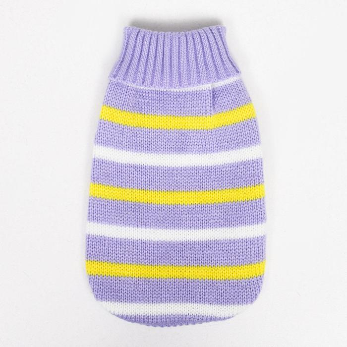 Свитер Свитер "Полоски", 2XL (ДС 41, ОШ 41, ОГ 36-60 см)