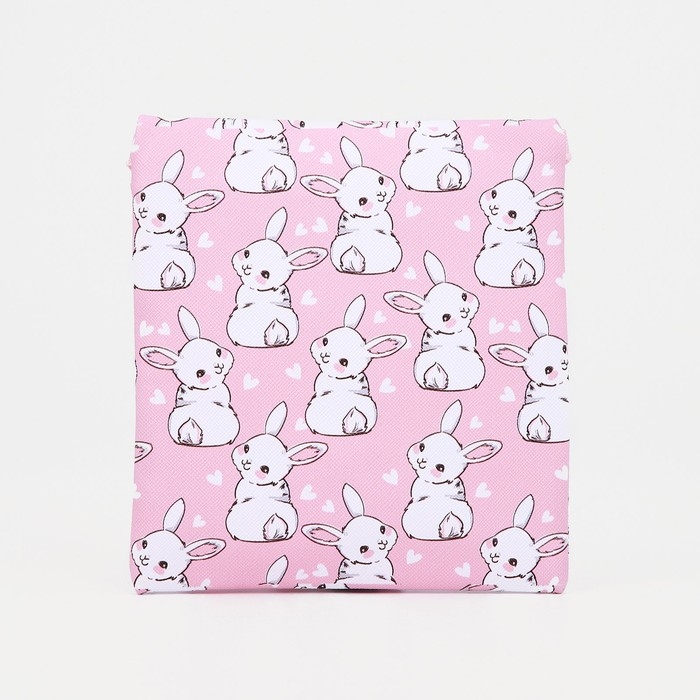 Сумка детская для девочки на молнии, цвет белый розовый Сумка детская для девочки на молнии, цвет белый розовый