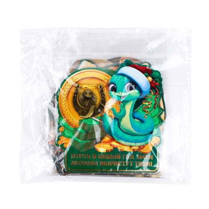 Подкова новогодняя &laquo;Новый год: Новогодняя&raquo;, МИКС, 3.5 см