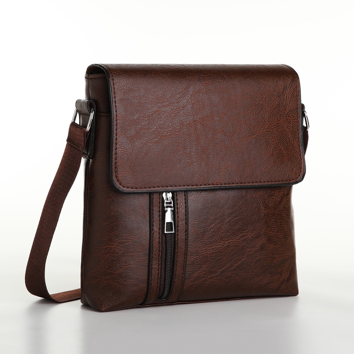 Сумка мужская, цвет коричневый Сумка мужская, цвет коричневый