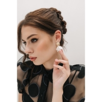 Серьги ассорти &laquo;Ветер&raquo; бабочка, малые, цвет белый в золоте