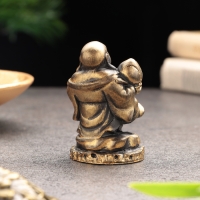 Сувенир &laquo;Хотей  на удачу", гипсобетон, 6х5х5 см, набор 3 шт, 4х3,5х6 см