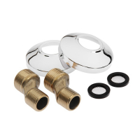 Смеситель для ванны Accoona А87176, двухрычажный, хром