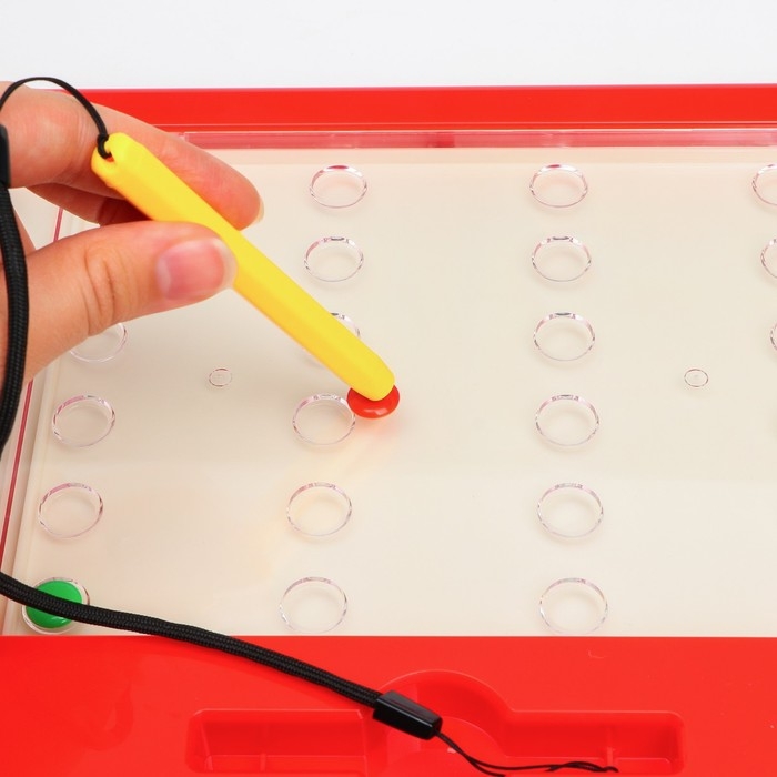 Магнитный планшет обучающий, с карточками, 20 карточек, Фиксики