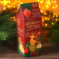 Набор &laquo;Крепкого здоровья&raquo;: травяной чай 20 г. и крем-мед 120 г.